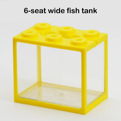 Transparent Stackable Acrylic Fish Tank 12 x 8 x 10 cm c by HitMyNeed