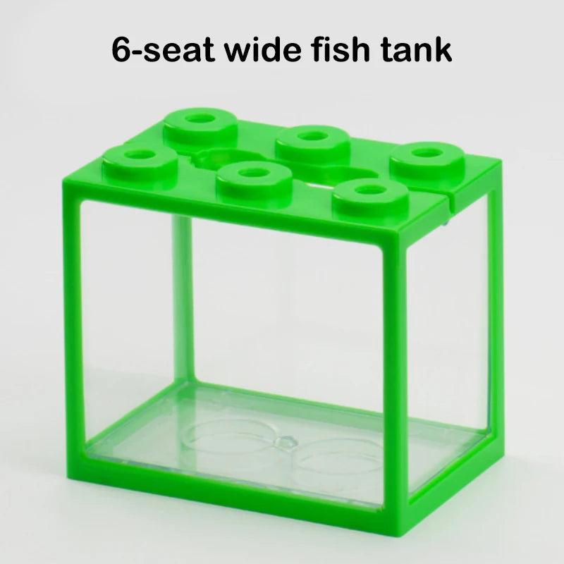 Transparent Stackable Acrylic Fish Tank 12 x 8 x 10 cm e by HitMyNeed