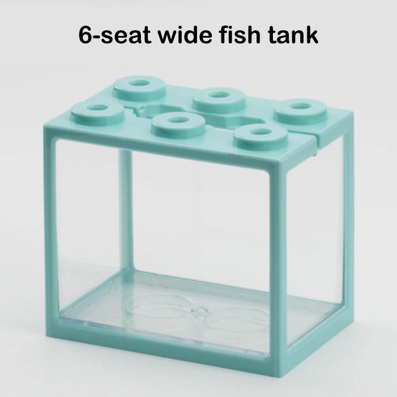 Transparent Stackable Acrylic Fish Tank 12 x 8 x 10 cm f by HitMyNeed