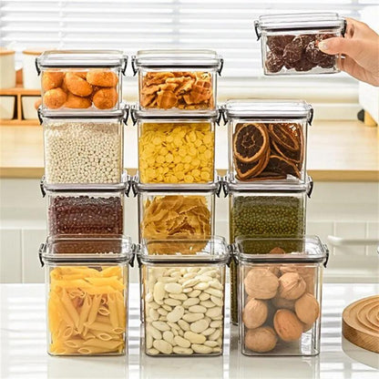 Transparent Stackable Food Storage Box with Seal by HitMyNeed