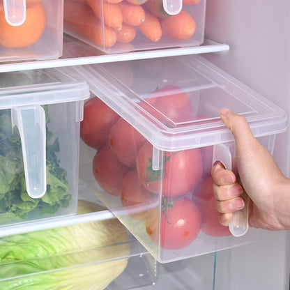 Transparent Stackable Kitchen Storage Containers by HitMyNeed