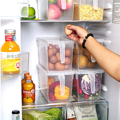 Transparent Stackable Kitchen Storage Containers by HitMyNeed