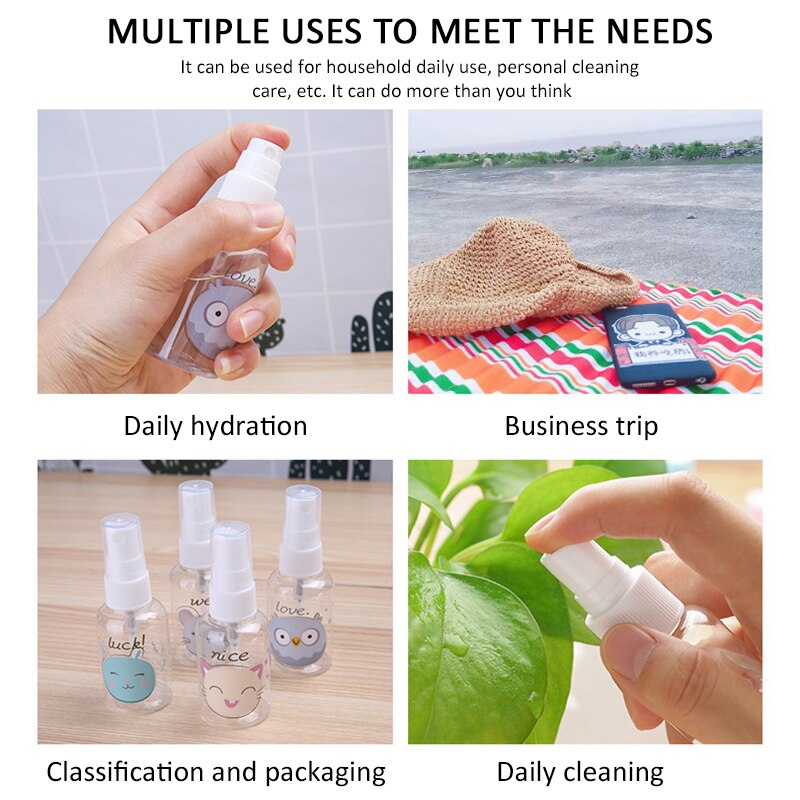 Transparent Travel Spray Bottle 40ml by HitMyNeed