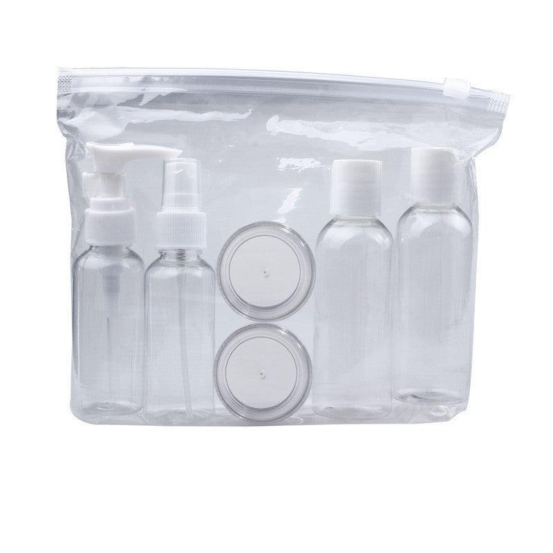 Transparent Travel Toiletry Bottle Set (6 Piece) by HitMyNeed