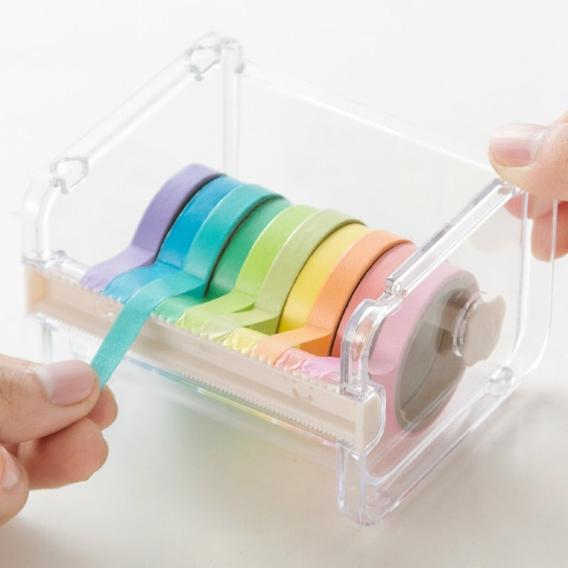 Transparent Washi Tape Cutter & Dispenser by HitMyNeed