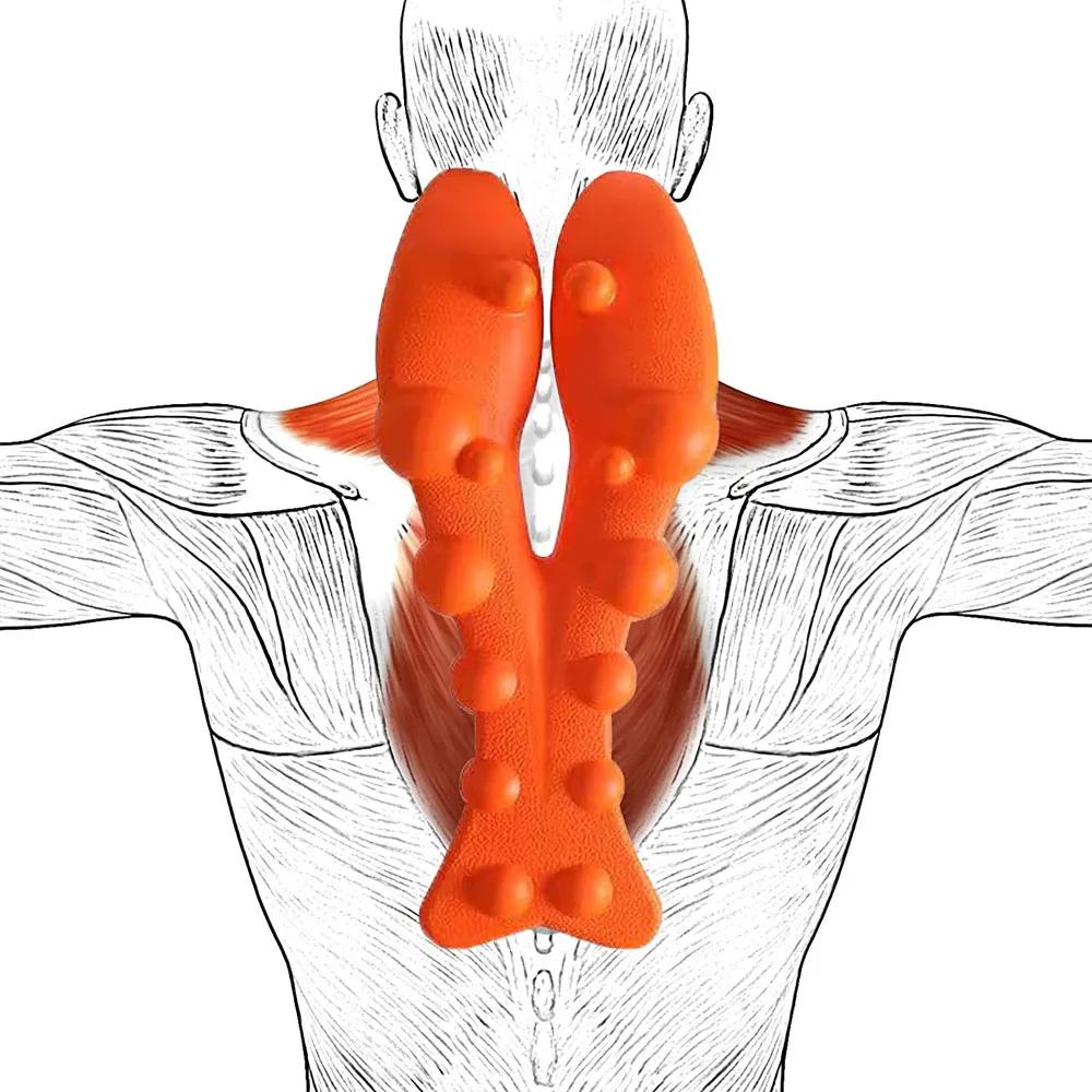 Trapezius Trigger Point & TMJ Neck Massage Tool by HitMyNeed