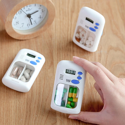 Travel Electronic Pill Case with Timer Alarm by HitMyNeed