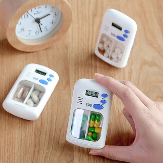 Travel Electronic Pill Case with Timer Alarm by HitMyNeed