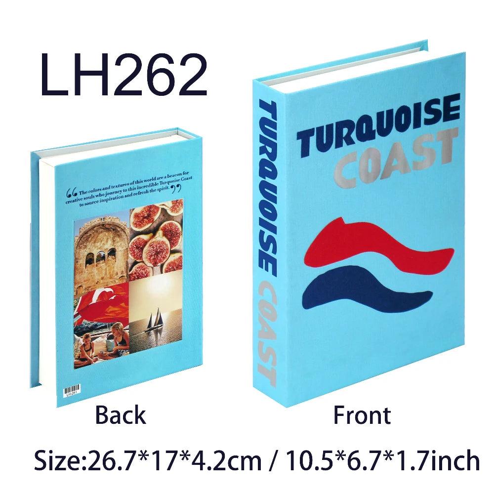 Travel Fake Book Decor Storage Box 21 open by HitMyNeed