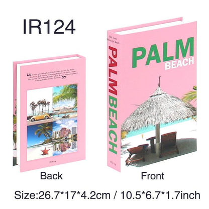 Travel Fake Book Decor Storage Box 52-202530808 not-open by HitMyNeed