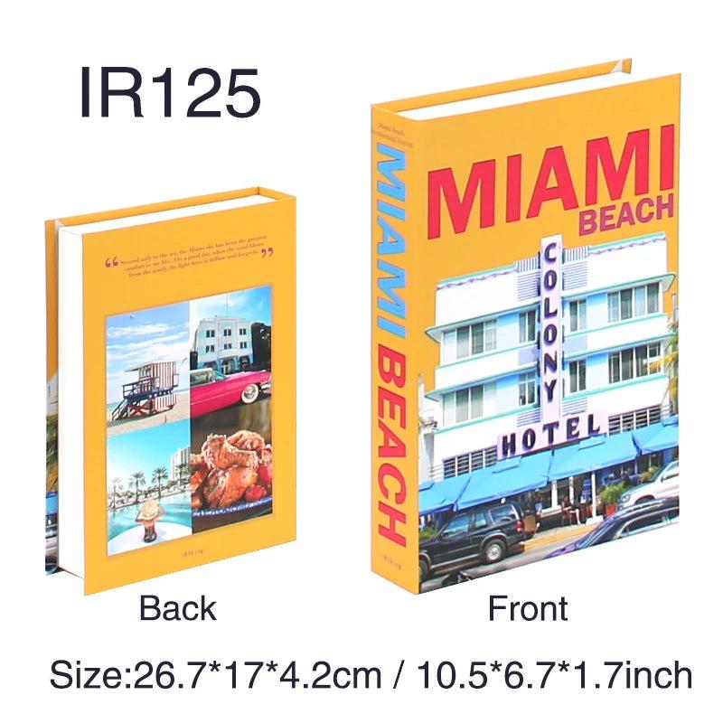 Travel Fake Book Decor Storage Box 54 not-open by HitMyNeed