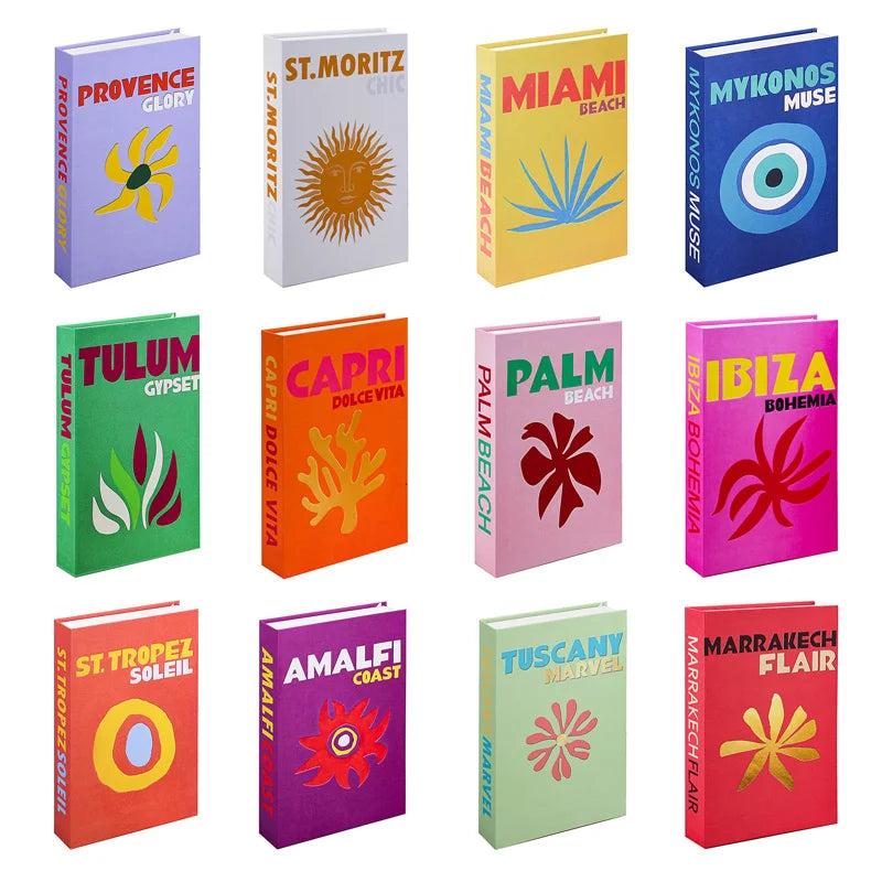 Travel Fake Book Decor Storage Box by HitMyNeed