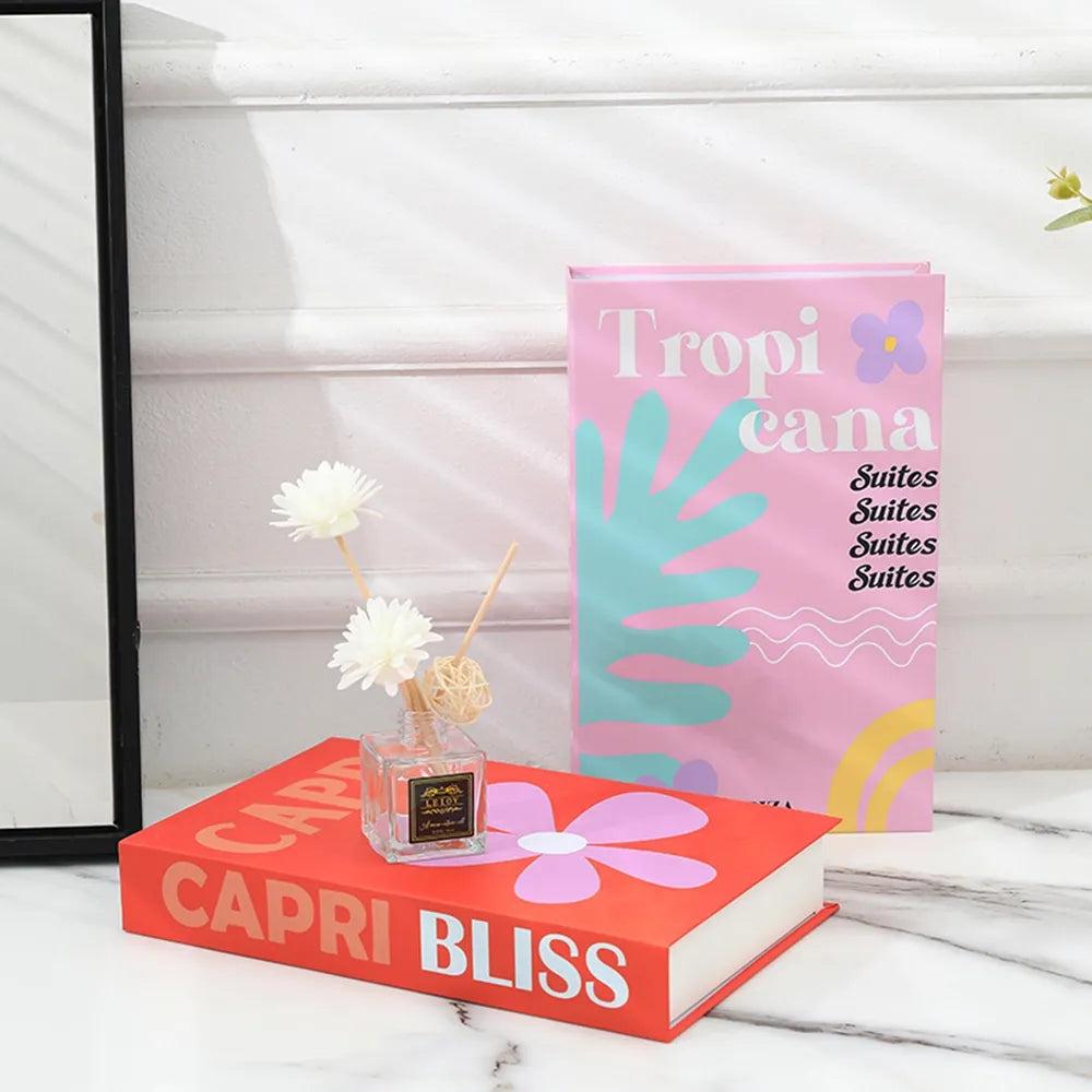 Travel Fake Book Decor Storage Box by HitMyNeed