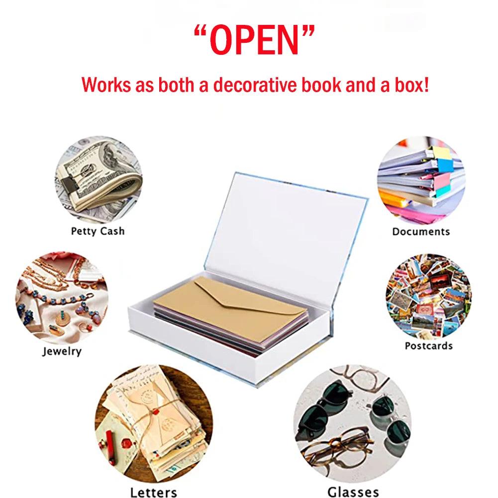 Travel Fake Book Decor Storage Box by HitMyNeed