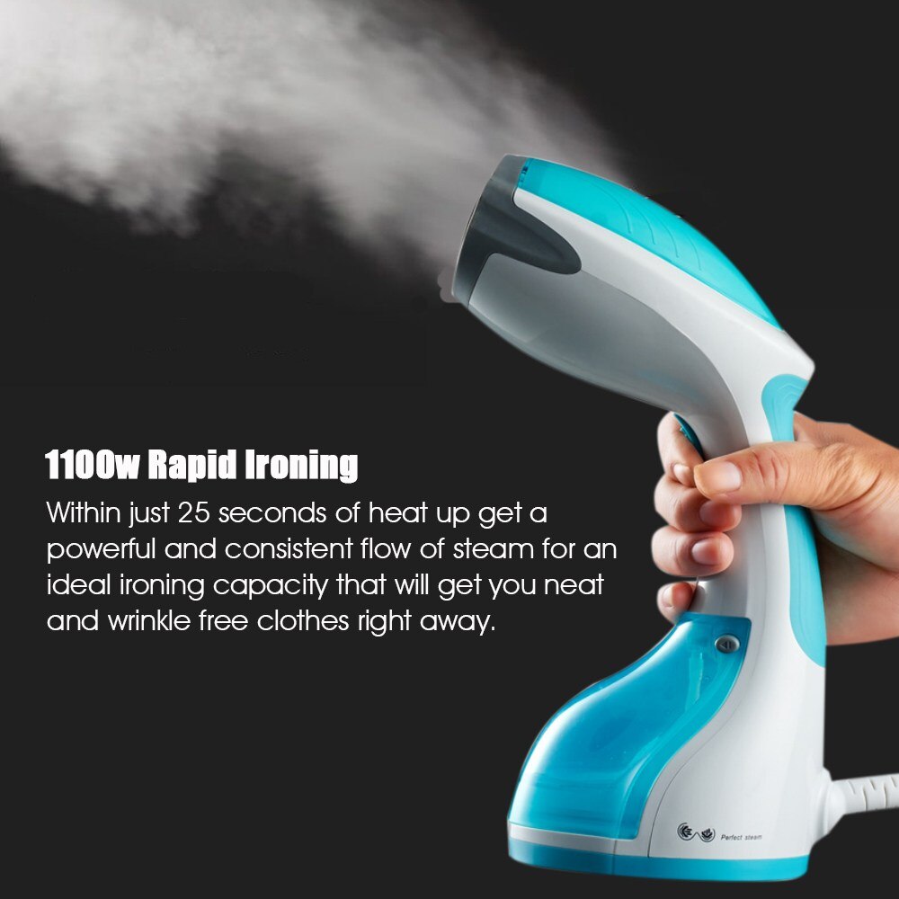 Travel Handheld Garment Steamer 1100W by HitMyNeed