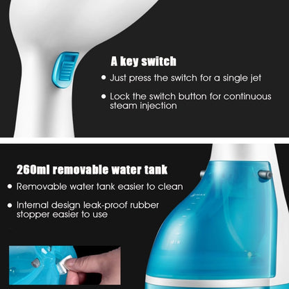 Travel Handheld Garment Steamer 1100W by HitMyNeed