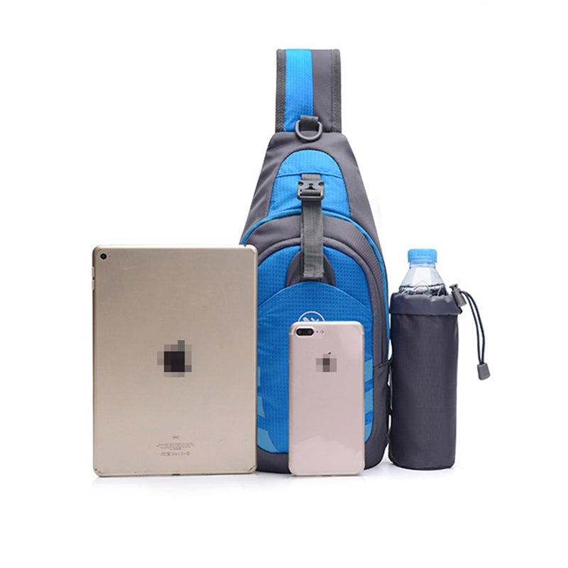 Travel Hiking Chest Shoulder Bag with Laptop Sleeve by HitMyNeed