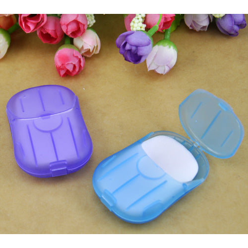 Travel Portable Paper Soap Sheets (Pack of 60) by HitMyNeed