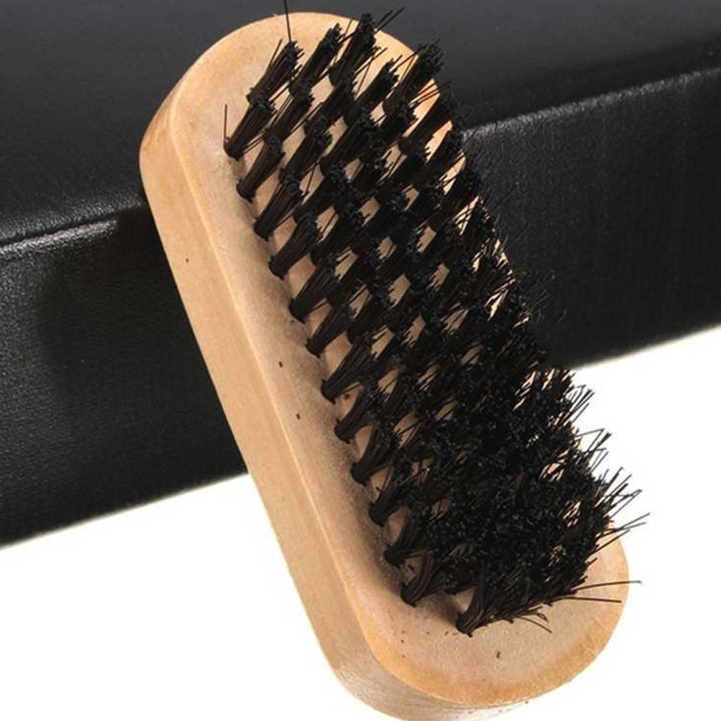 Travel Shoe Polish Kit with Brushes and Case by HitMyNeed