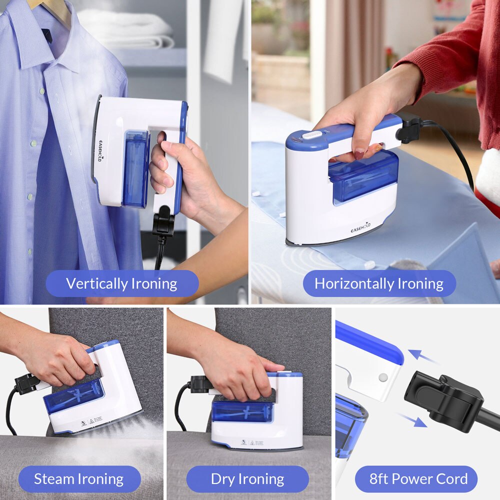 Travel Steam Iron Portable Clothes Steamer by HitMyNeed