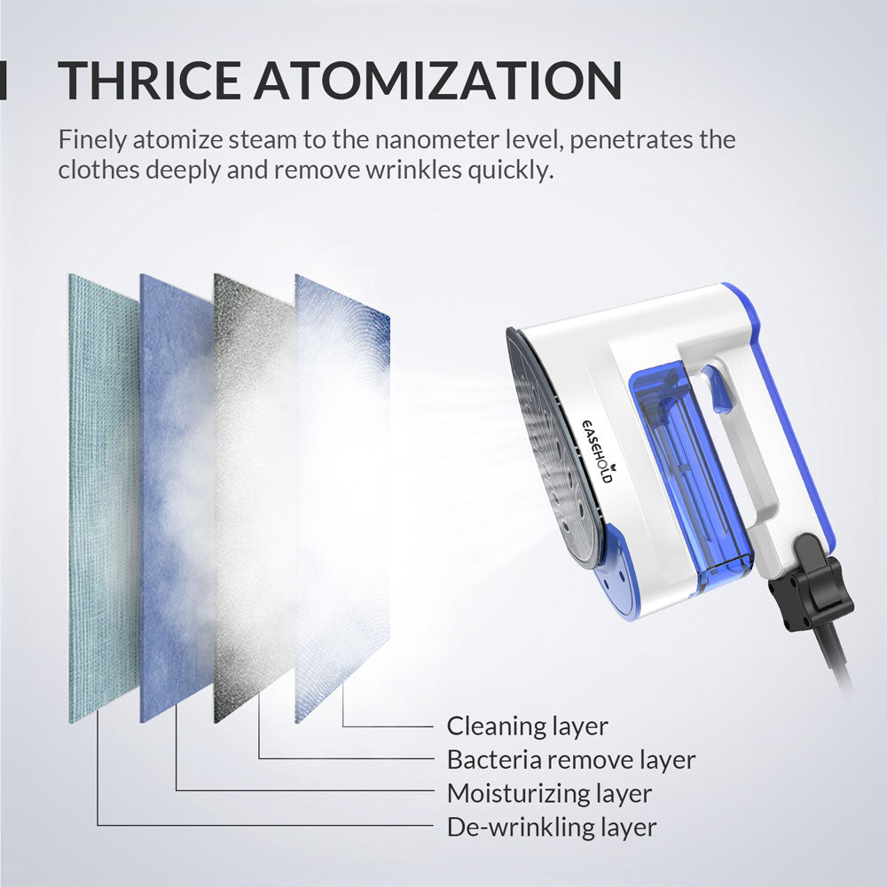 Travel Steam Iron Portable Clothes Steamer by HitMyNeed