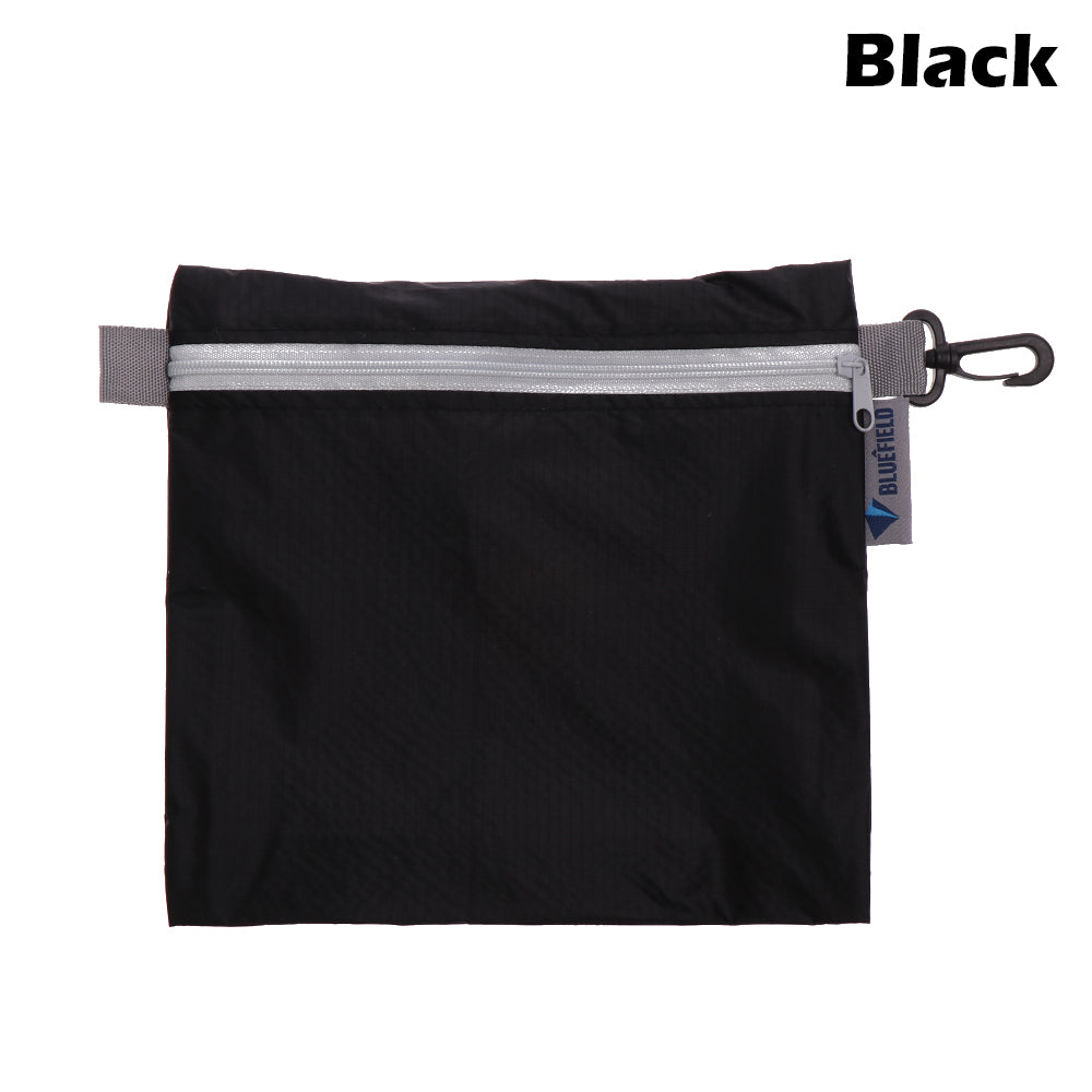 Travel Waterproof Zipper Bag for Gear Protection black by HitMyNeed