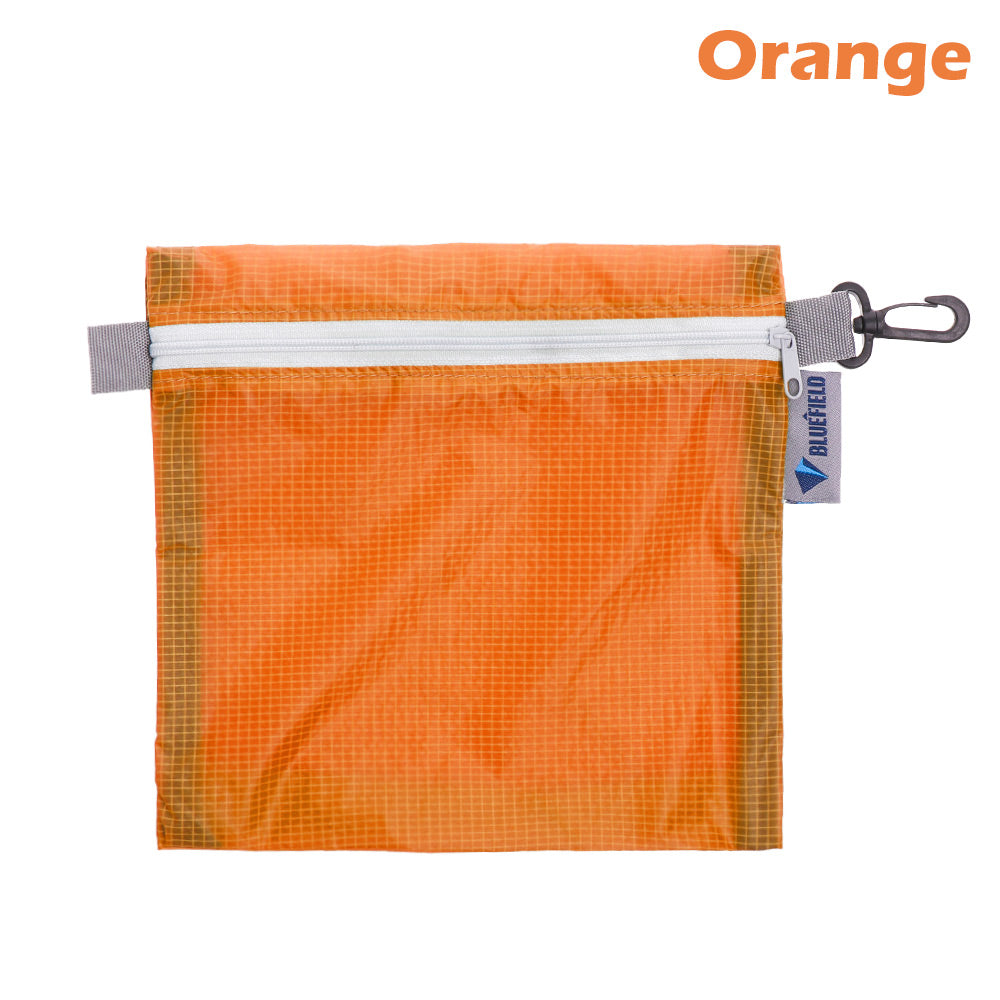 Travel Waterproof Zipper Bag for Gear Protection orange by HitMyNeed