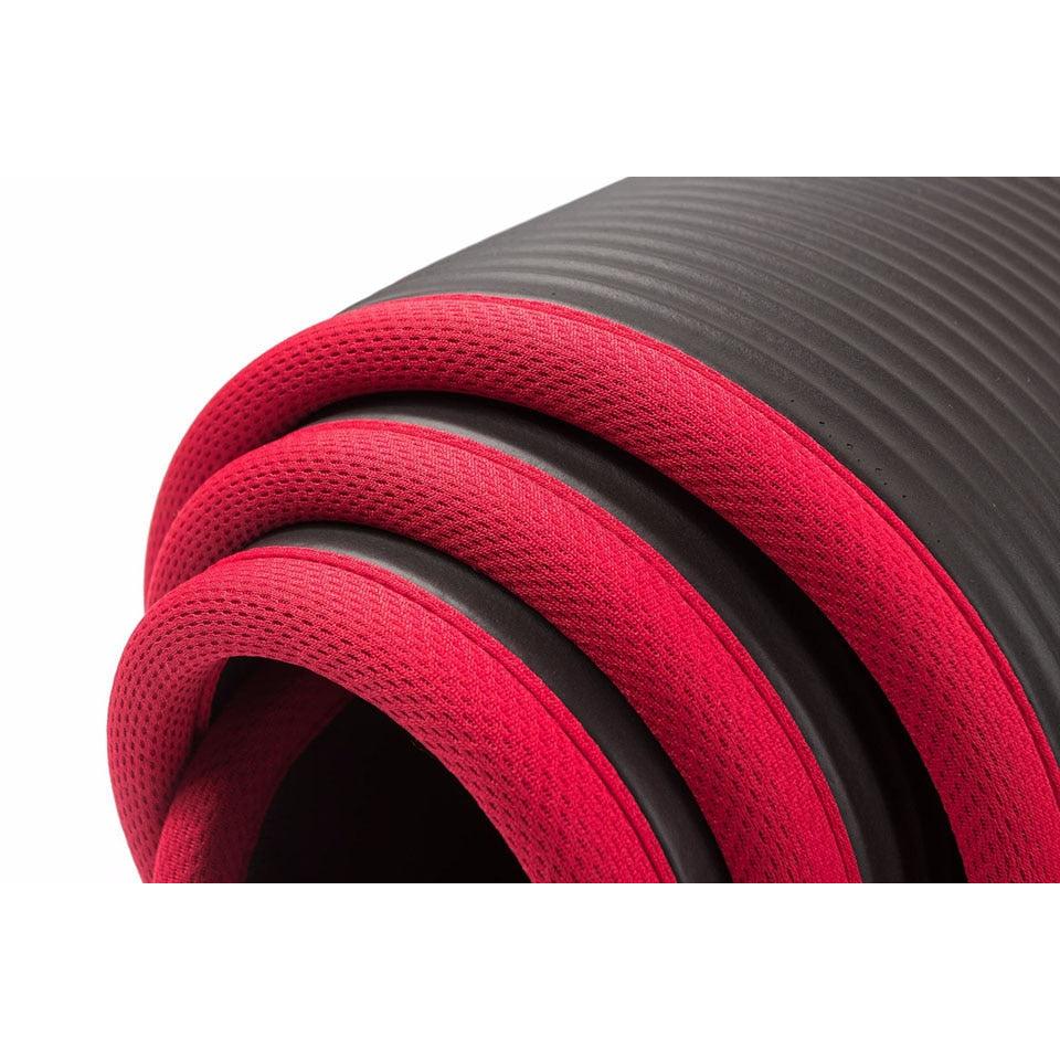 Travel Yoga Mat Non-Slip TPE Fitness Mat with Strap by HitMyNeed