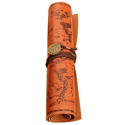 Treasure Map Roll Pencil Case with 3 Pockets 4 by HitMyNeed