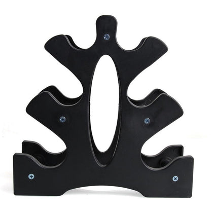 Tree Design 3 Tier Dumbbell Rack Stand by HitMyNeed