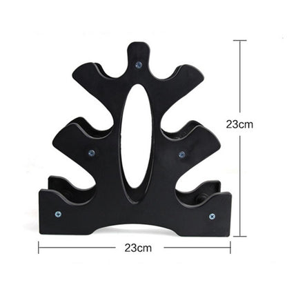 Tree Design 3 Tier Dumbbell Rack Stand by HitMyNeed