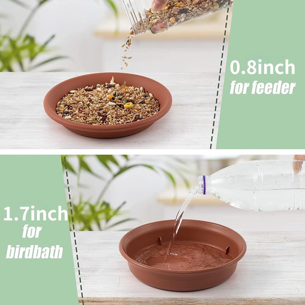 Tree Mounted Bird Feeder and Bird Bath Set (2 pcs) by HitMyNeed