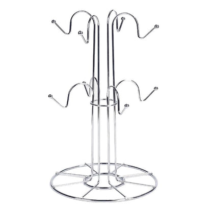 Tree Shaped Metal Mug Rack with 8 Hooks by HitMyNeed
