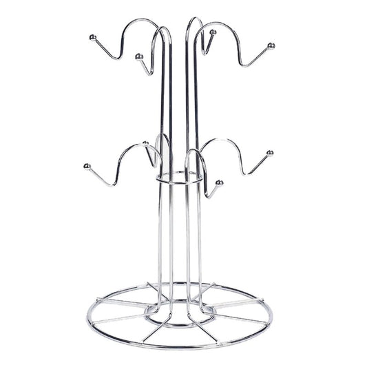 Tree Shaped Metal Mug Rack with 8 Hooks by HitMyNeed