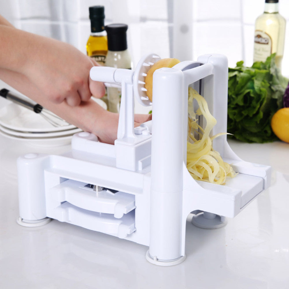 Tri-Blade Vegetable Spiralizer Slicer & Peeler by HitMyNeed