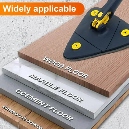 Triangle 360 Telescopic Ceiling & Wall Cleaning Mop by HitMyNeed