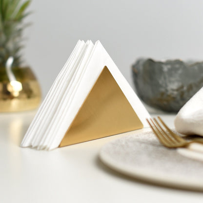 Triangle Stainless Steel Napkin Holder by HitMyNeed