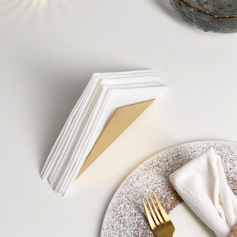 Triangle Stainless Steel Napkin Holder by HitMyNeed