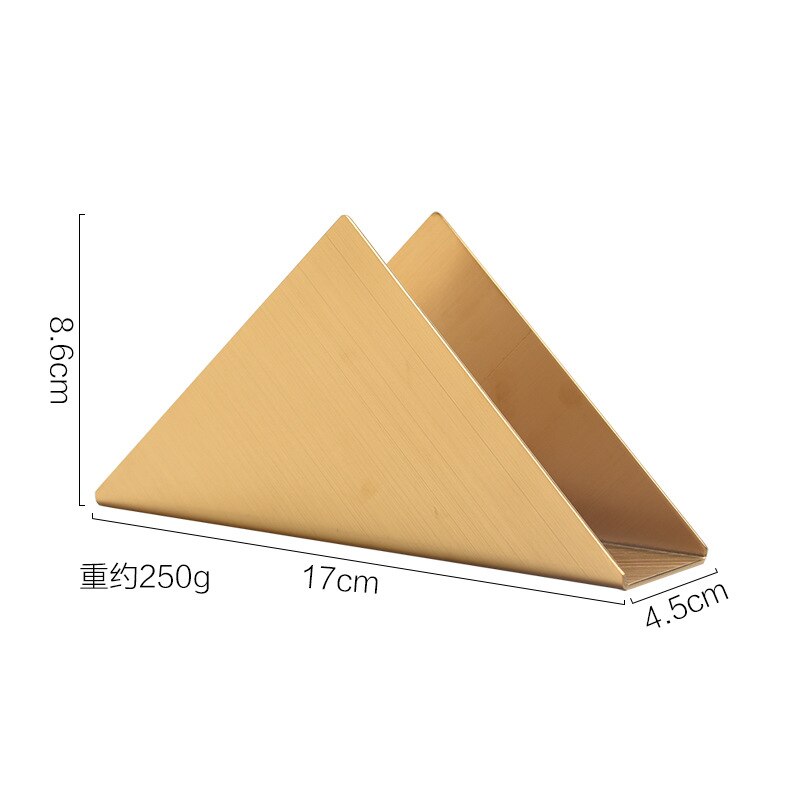 Triangle Stainless Steel Napkin Holder by HitMyNeed