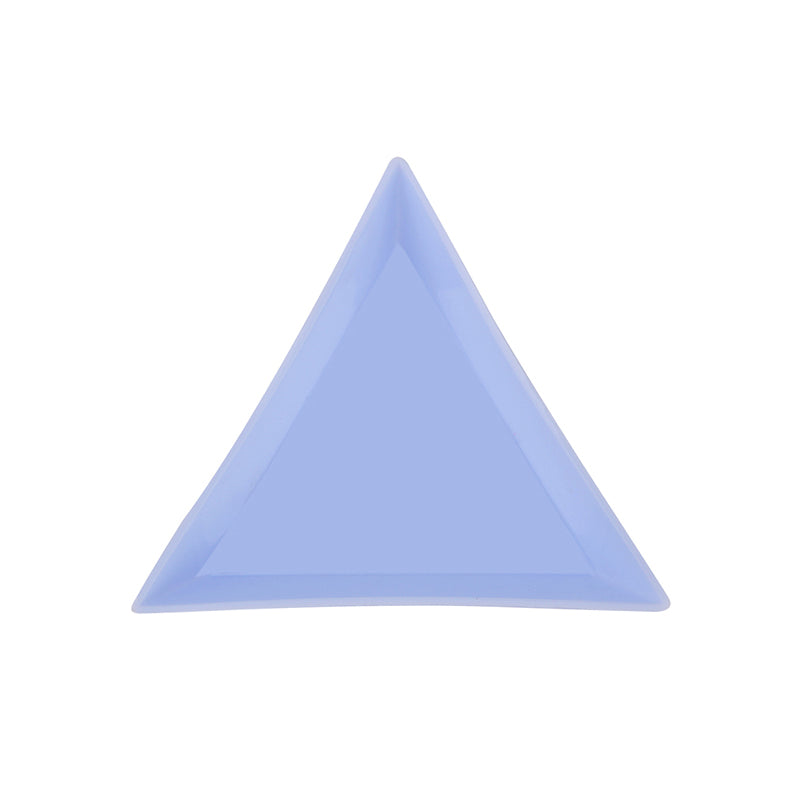 Triangular Plastic Bead Sorting Trays (10 Pack) blue by HitMyNeed