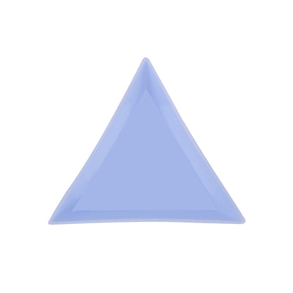Triangular Plastic Bead Sorting Trays (10 Pack) blue by HitMyNeed