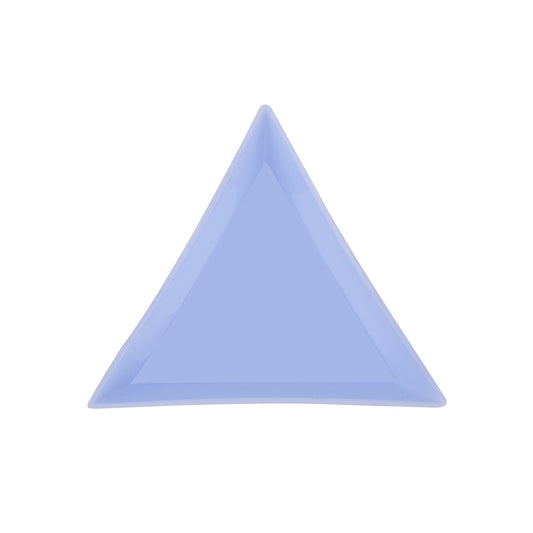Triangular Plastic Bead Sorting Trays (10 Pack) blue by HitMyNeed