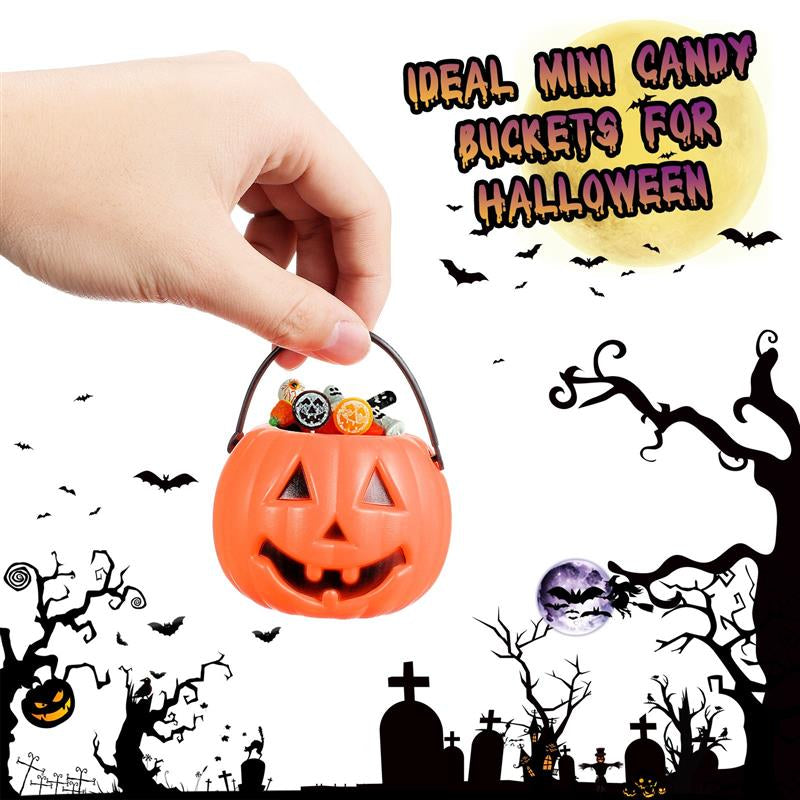 Trick or Treat Halloween Candy Buckets Set (12 Pack) by HitMyNeed