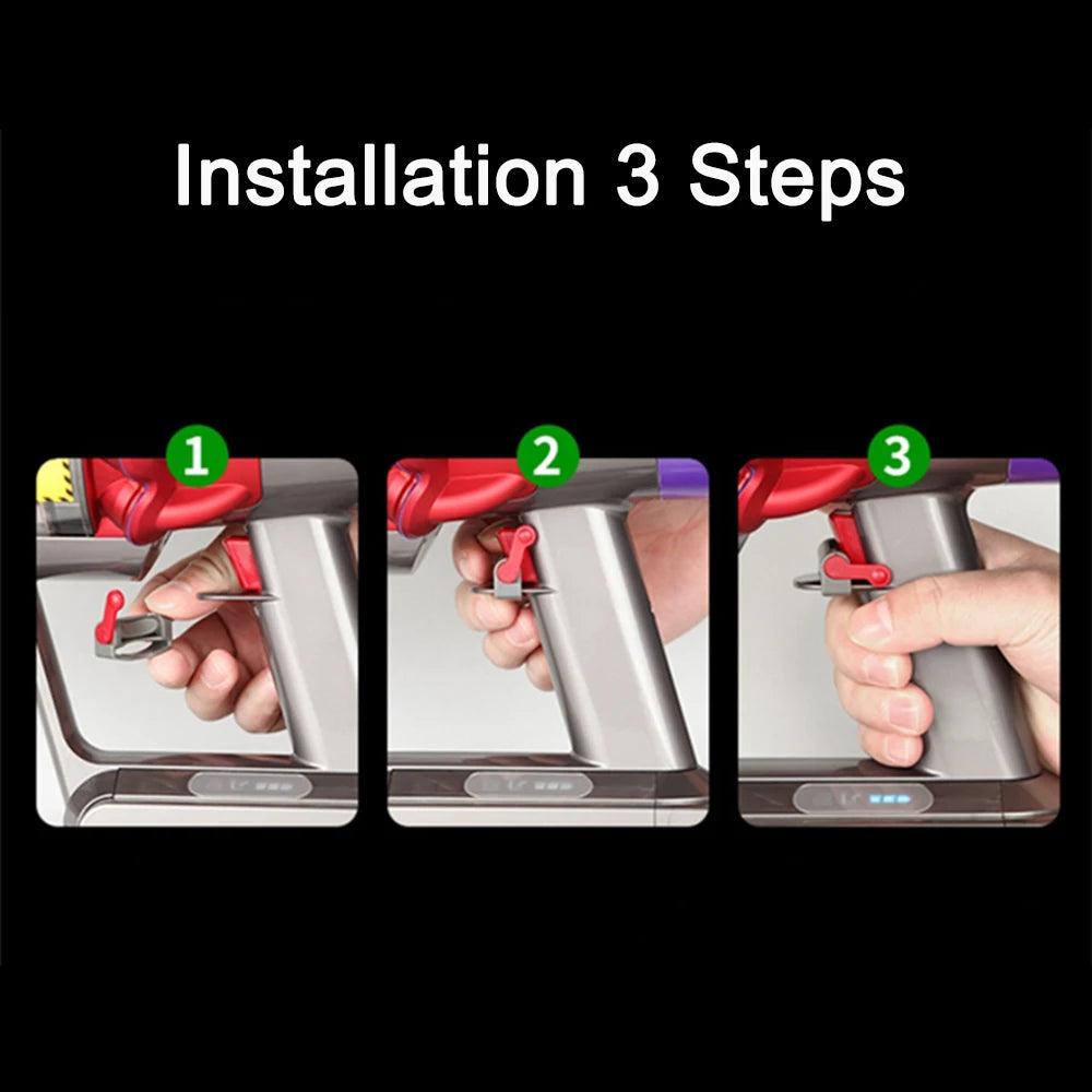 Trigger Lock for Dyson V7 V8 V10 V11 Vacuum Cleaners by HitMyNeed