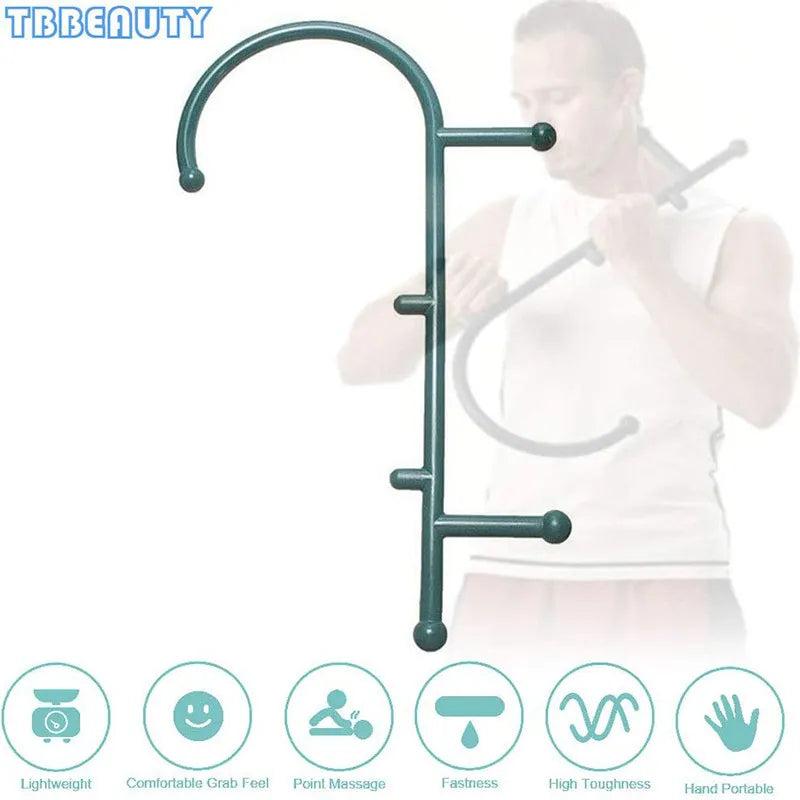 Trigger Point Back Hook Massage Stick by HitMyNeed