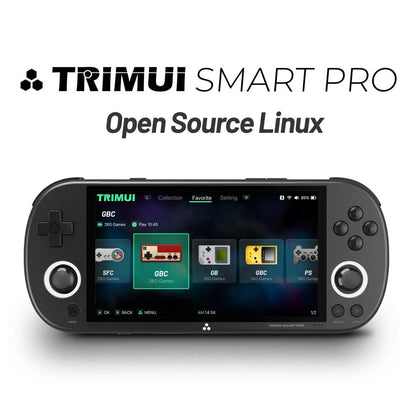 Trimui Smart Pro Handheld Retro Game Console 4.96" by HitMyNeed
