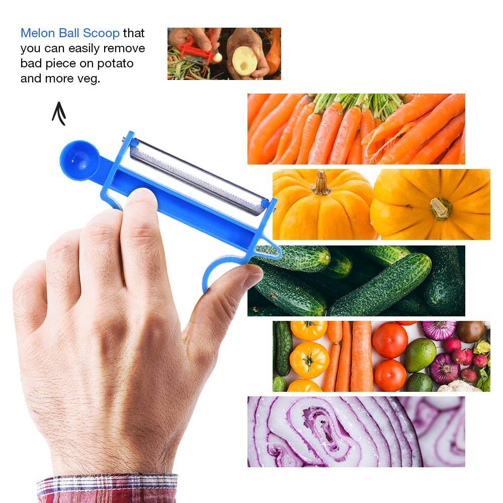 Trio Peeler and Shredder Kitchen Set (3 pcs) by HitMyNeed