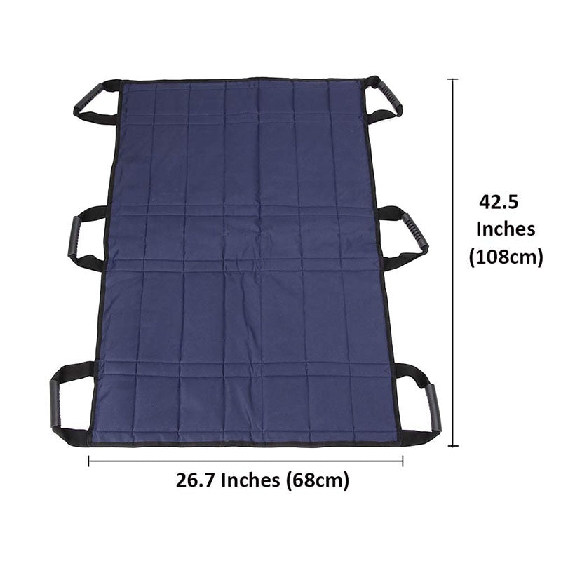 Triple Layer Patient Slide Sheet with Handles by HitMyNeed