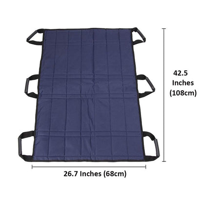 Triple Layer Patient Slide Sheet with Handles by HitMyNeed