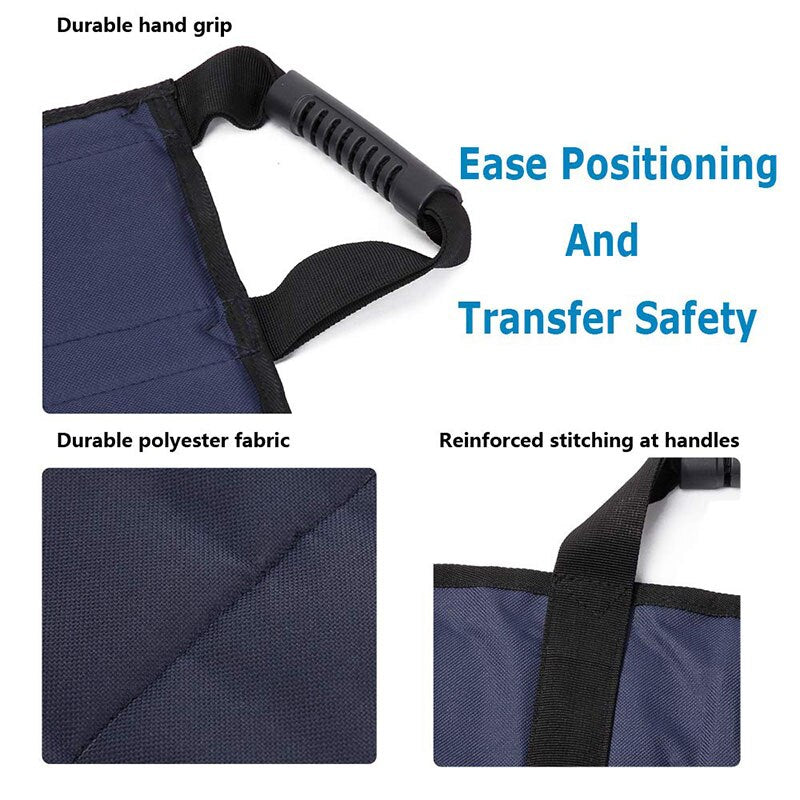 Triple Layer Patient Slide Sheet with Handles by HitMyNeed